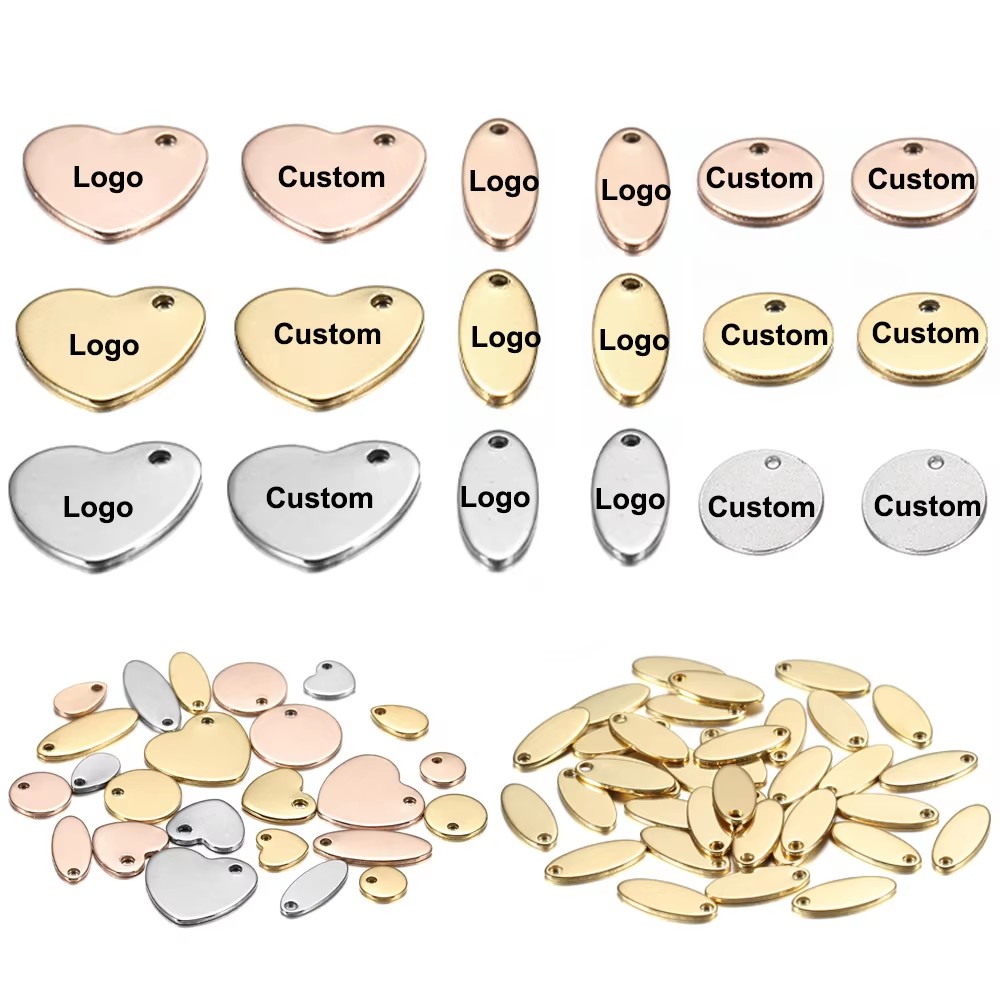 Pet Portrait Custom - 100 buah LOGO ukir Laser kustom