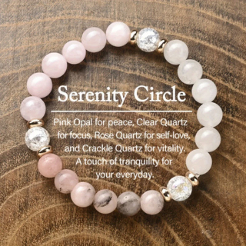 Coordinates Bracelet - Gelang manik-manik batu alami untuk pria