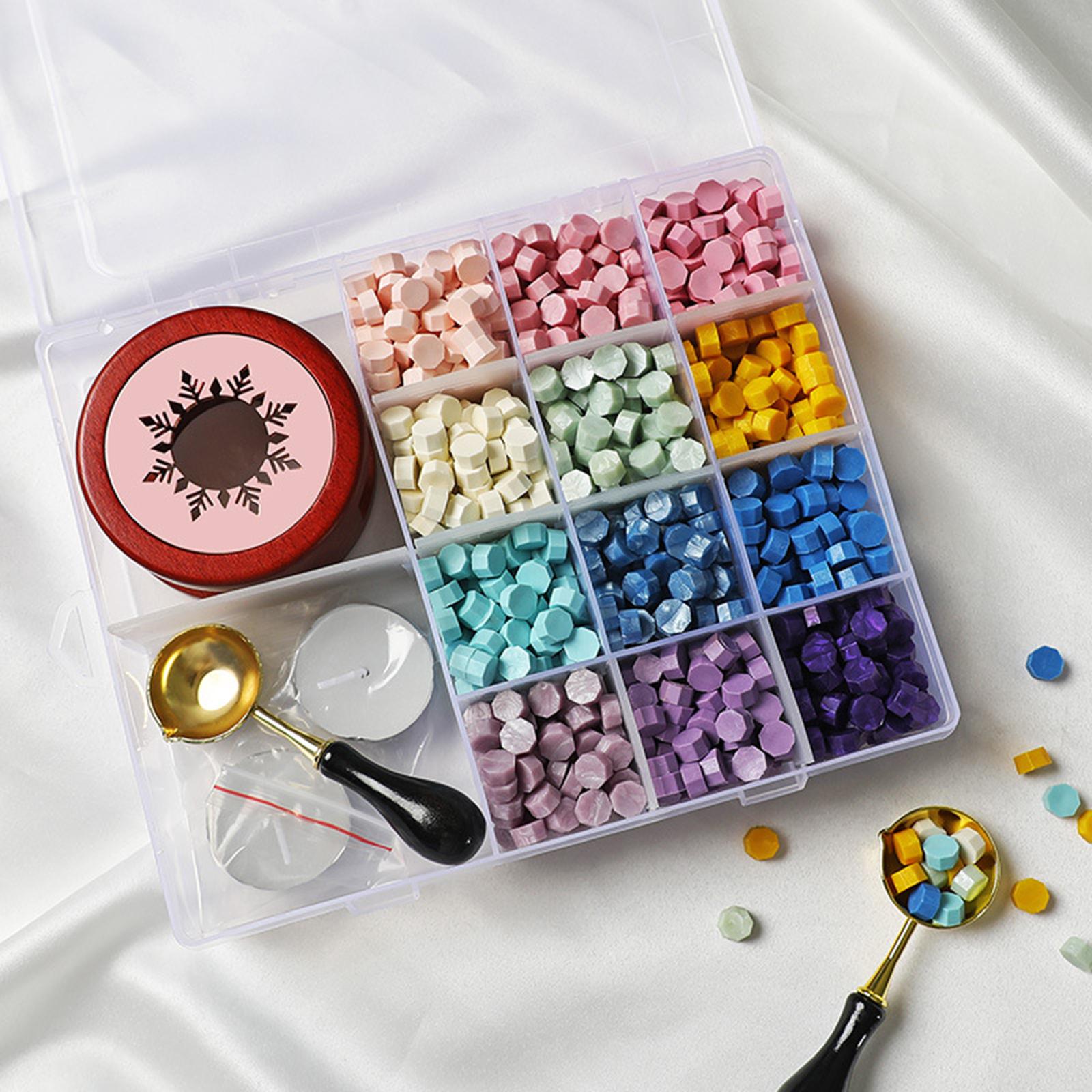 Wax Seal Letter Kit - Kit Lilin Leleh, Sendok Lilin, Lilin