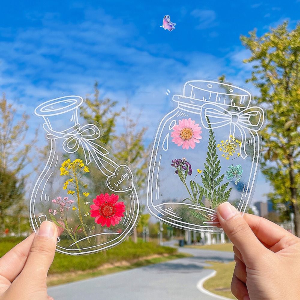 Dried Flower Bookmark - Bahan DIY Pembuat Penanda Buku Bunga