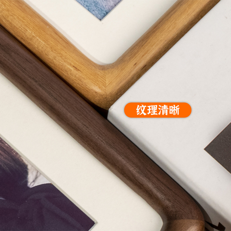 Bingkai Foto Kayu Solid Walnut - Engraved Wood Frame ulasan dan harga