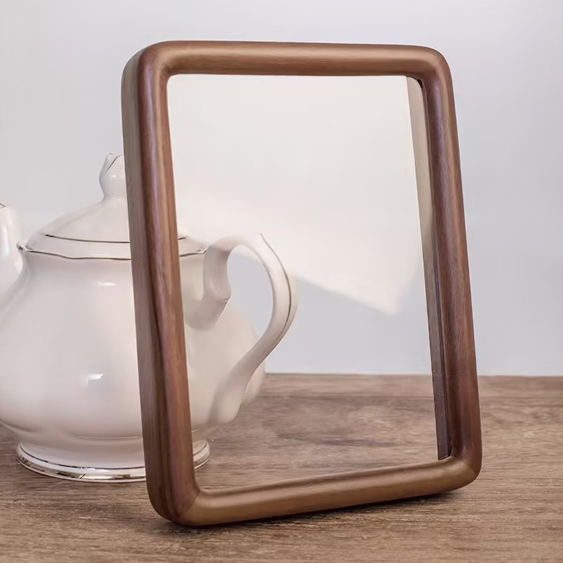 Bingkai Foto Kayu Solid Walnut - Engraved Wood Frame ulasan dan harga