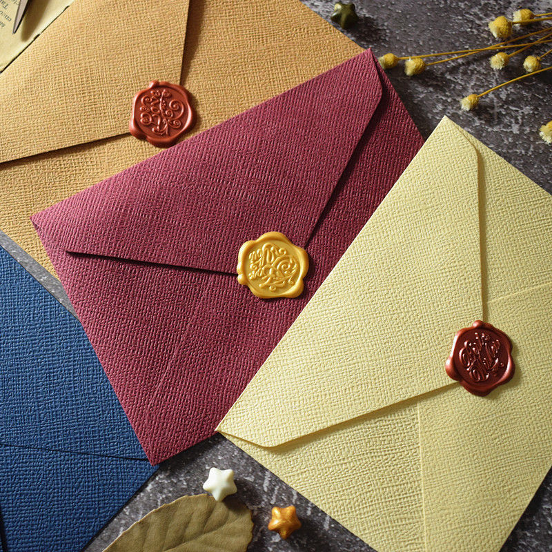 50 Buah/Lot 20.1X15.1Cm Amplop - Wax Seal Letter Kit ulasan dan harga