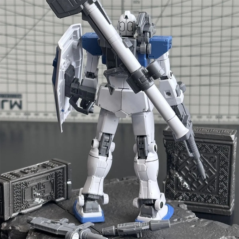 HG GTO 1/144 GM White Dog Team - Pet Portrait Custom ulasan dan harga