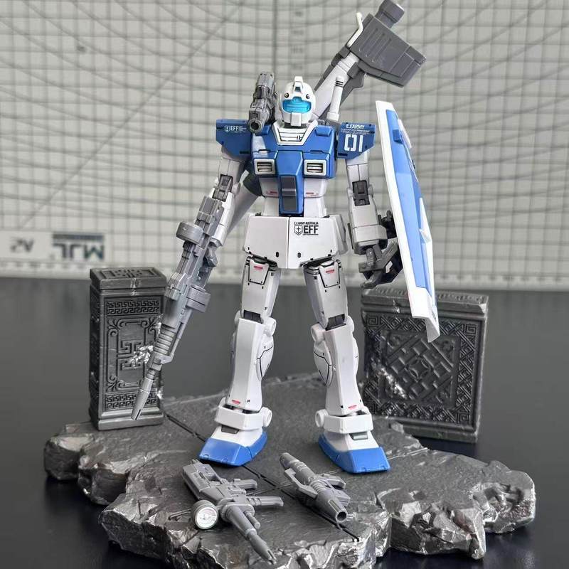 HG GTO 1/144 GM White Dog Team - Pet Portrait Custom ulasan dan harga