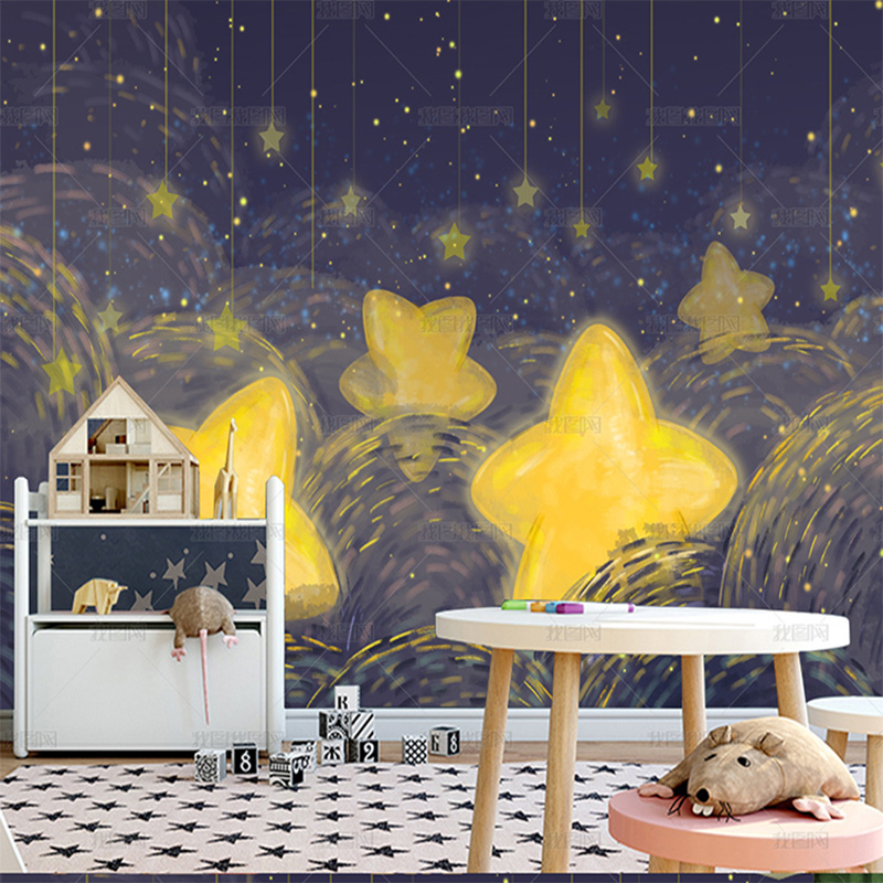 Wallpaper 3D Lukisan Tangan Ku - Custom Night Sky ulasan dan harga