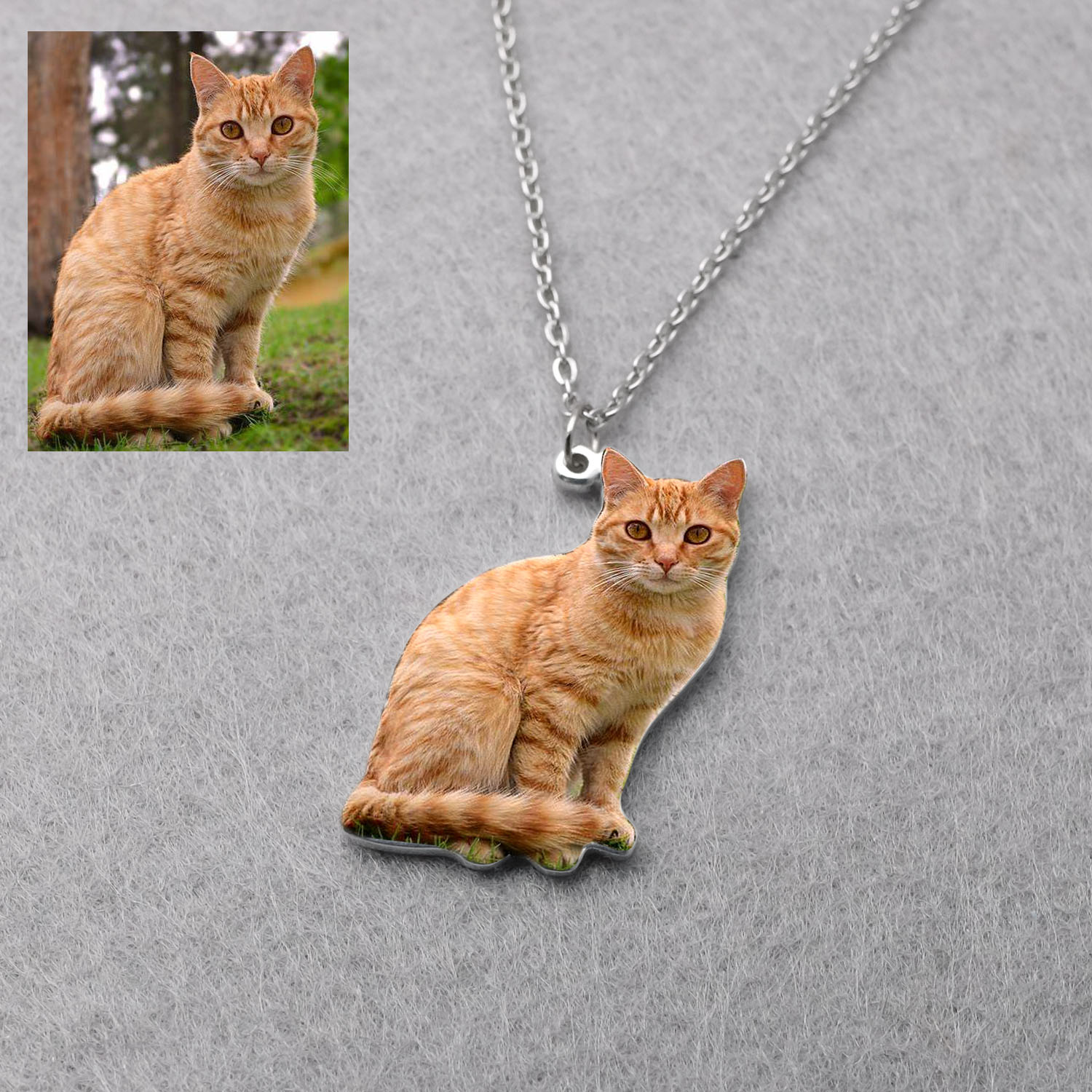 Kalung Gambar Hewan Peliharaan - Pet Portrait Custom ulasan dan harga