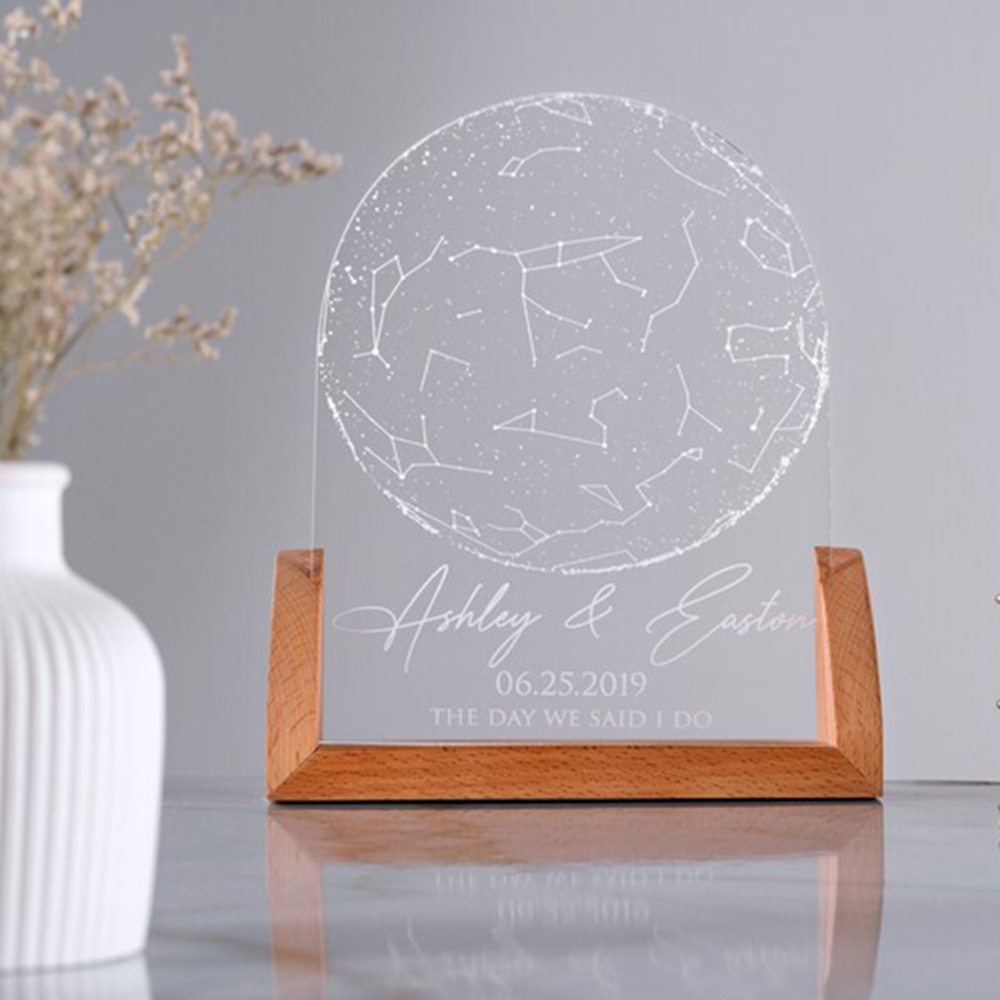 Lampu Malam LED Konstelasi Pri - Custom Star Map ulasan dan harga