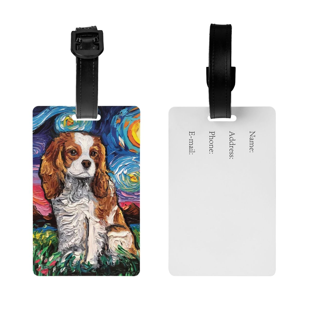 Kustom Cavalier King Charles S - Pet Portrait Custom ulasan dan harga