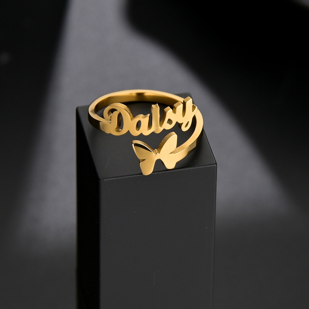 Atoztide cincin nama kustom ku - Initial Ring Custom ulasan dan harga