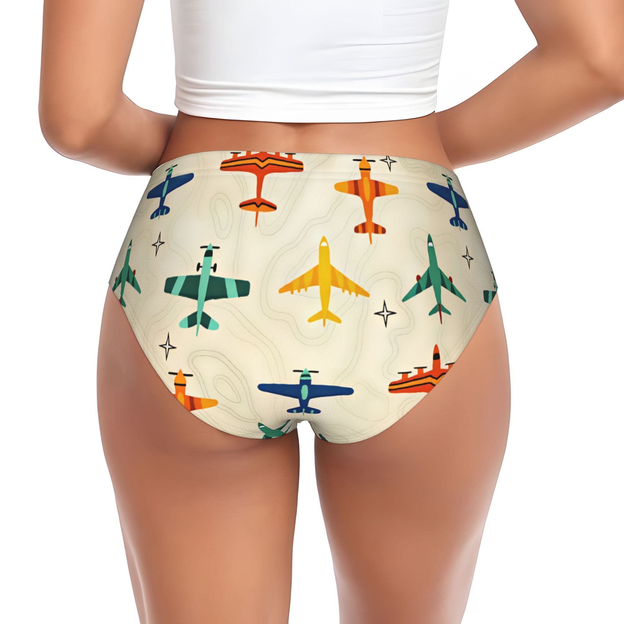 Celana Dalam Wanita Motif Peta - Custom Star Map ulasan dan harga