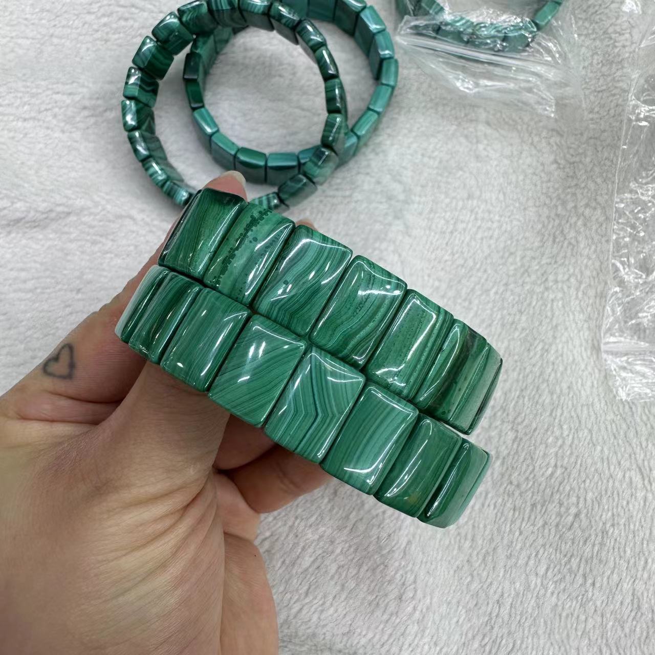 Gelang Chrysocolla Malachite h - Coordinates Bracelet ulasan dan harga