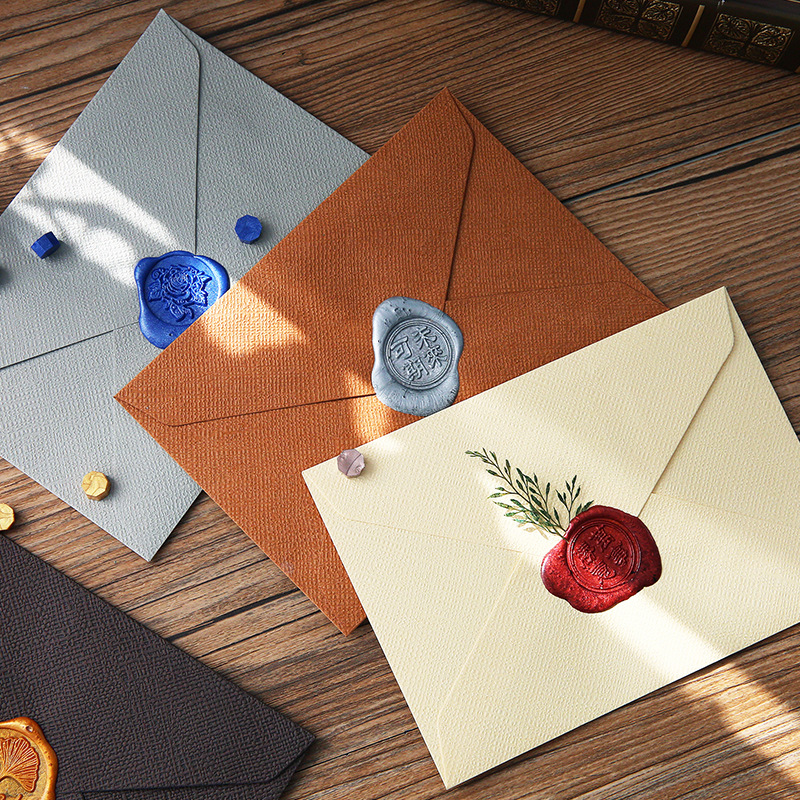 10 Buah/Lot Amplop untuk Huruf - Wax Seal Letter Kit ulasan dan harga
