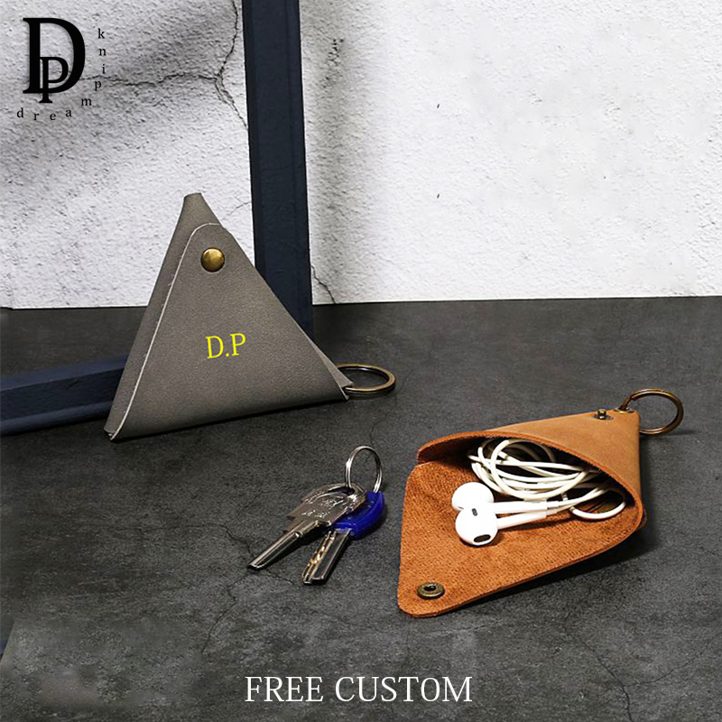 Dompet koin Mini nama kustom k - Initial Ring Custom ulasan dan harga