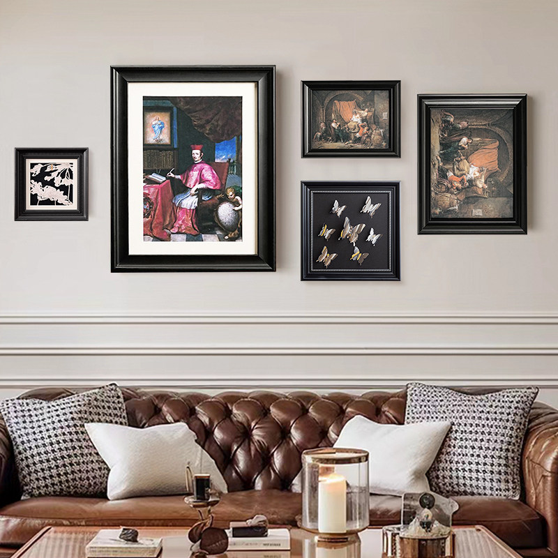 Bingkai Foto Kayu Solid Hitam  - Engraved Wood Frame ulasan dan harga