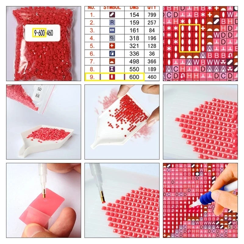 Lukisan Berlian DIY Full Drill - Photo Mosaic Print ulasan dan harga
