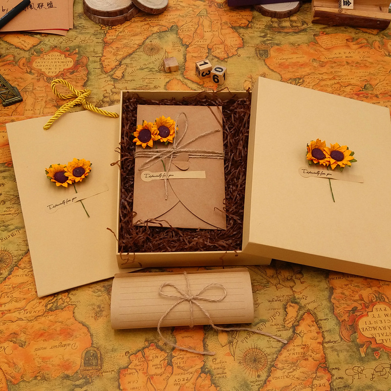Amplop Retro bunga romantis De - Wax Seal Letter Kit ulasan dan harga