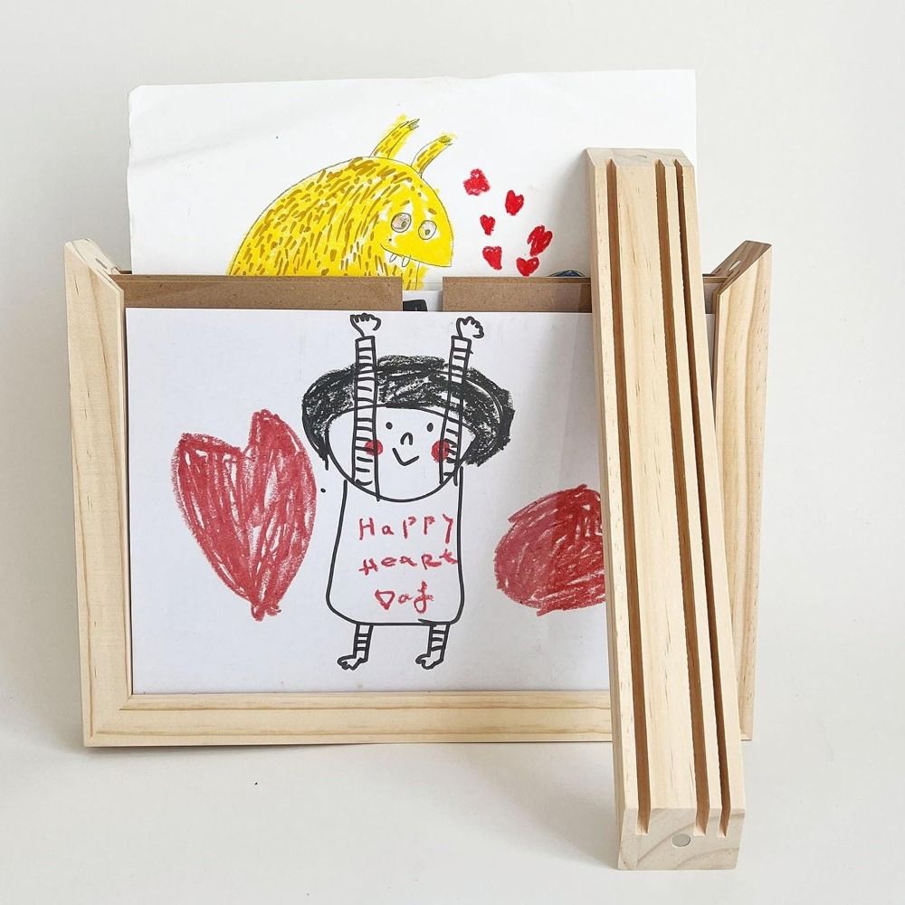 Dekorasi Dinding Kreatif Bingk - Engraved Wood Frame ulasan dan harga