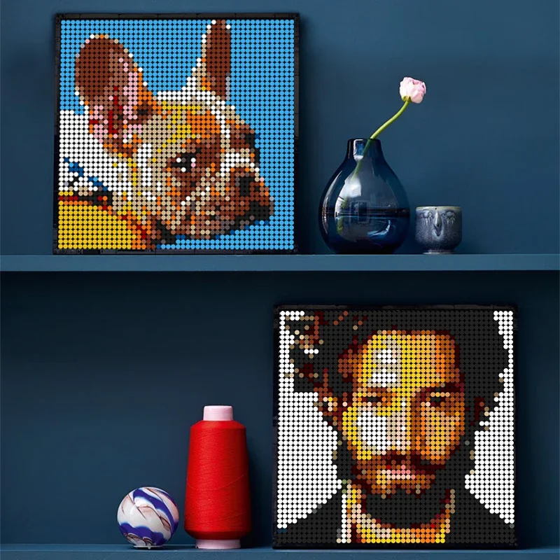 Seni Pixel Foto Kustom Potret  - Pet Portrait Custom ulasan dan harga
