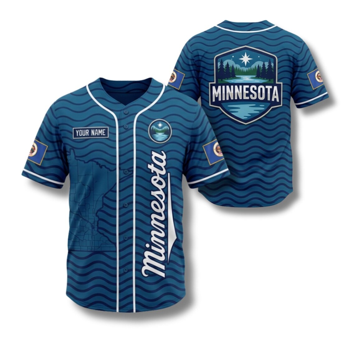 Kaos Jersey Bisbol Minnesota K - Custom Star Map ulasan dan harga